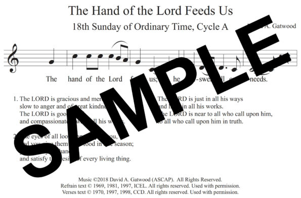 Psalm 145 18A Gatwood Sample Assembly 1