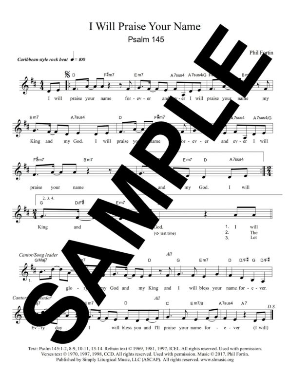 Psalm 145 Fortin Sample 1 scaled