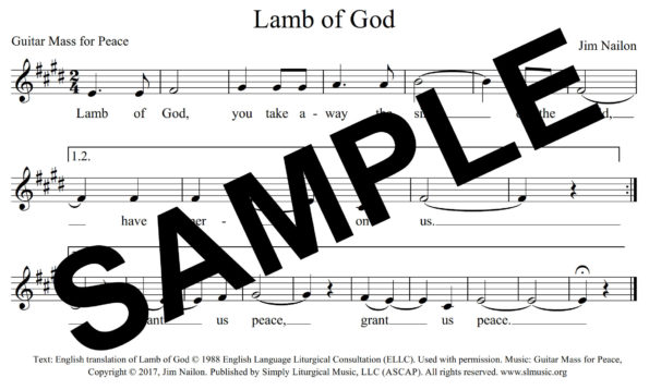 Lamb of God GMP Sample Assembly