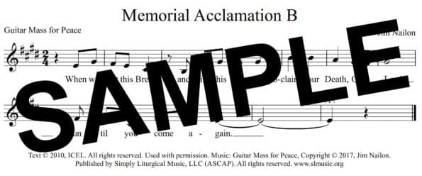 MemAccB GMP Sample Assembly