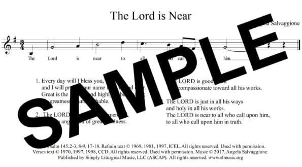 Psalm 145 Alt Salvaggione Sample Assembly