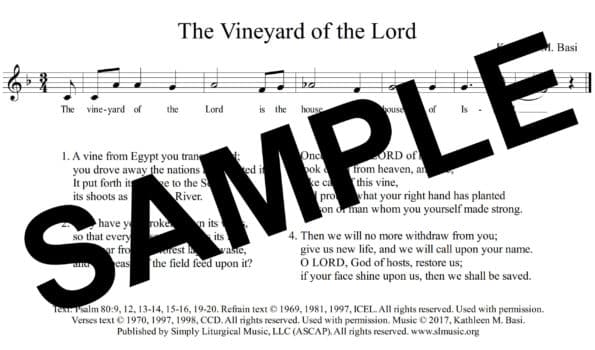 Psalm 80 Basi Sample Assembly 1