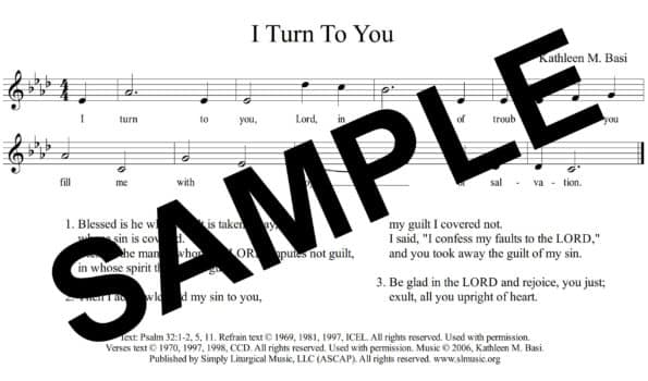 Psalm 32 Basi Sample Assembly