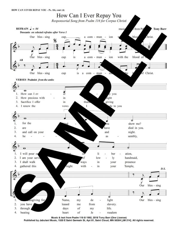 Psalm 116 Corpus Christi BarrSample 2 scaled