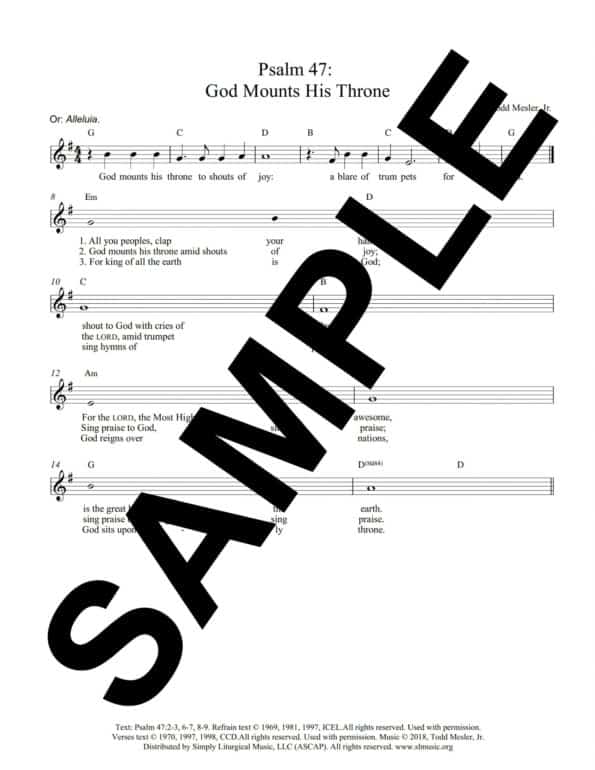 Psalm 47 Mesler Sample Lead Sheet scaled