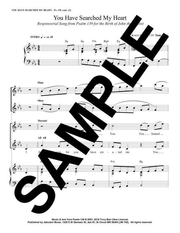 Psalm 139 Baptist Barr Sample All Music 1 scaled