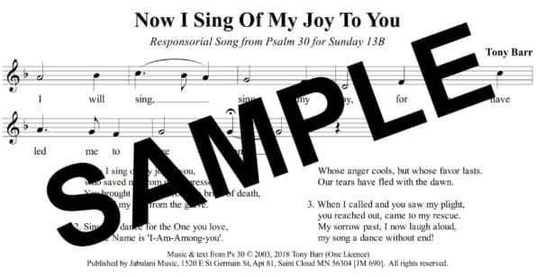 Psalm 30 Barr Sample Assemblypdf