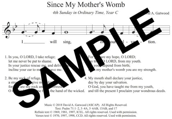 Psalm 71 OT 4C Gatwood Sample Assembly