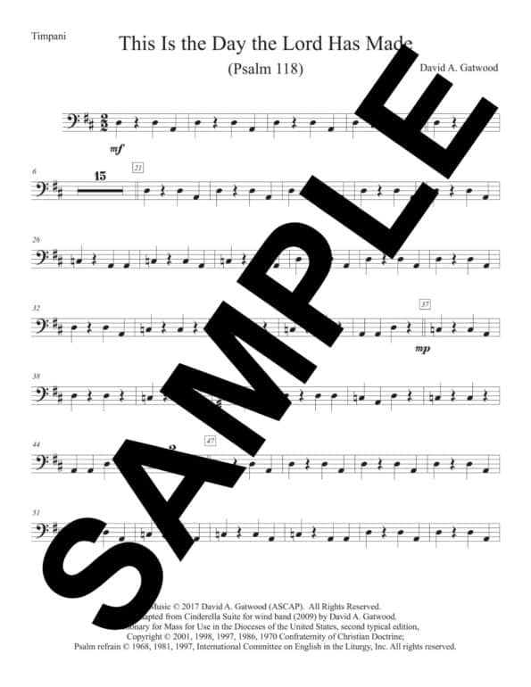 Psalm 118 Easter Gatwood Sample Timpani scaled