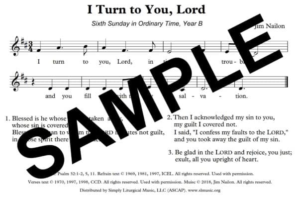 Psalm 32 OT 6B Nailon Sample Assembly