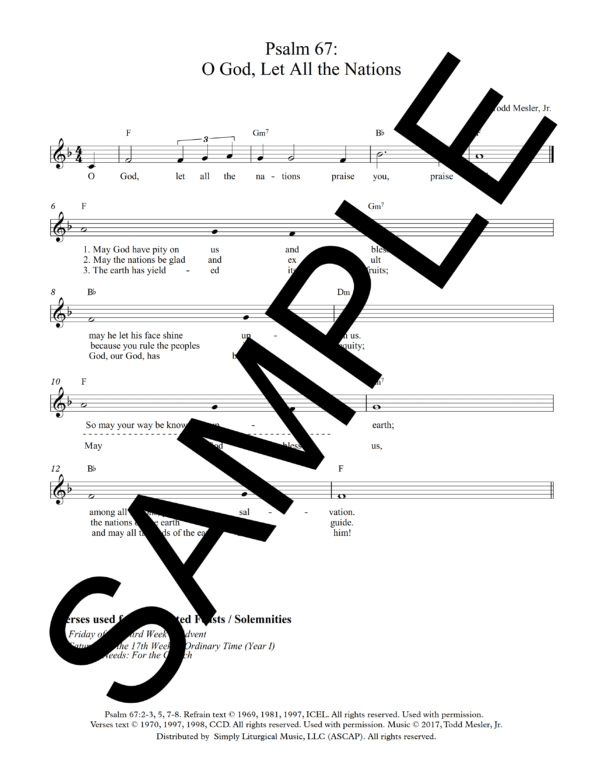 Psalm 67 O God Let All the Nations Mesler Sample Lead Sheet 5 png