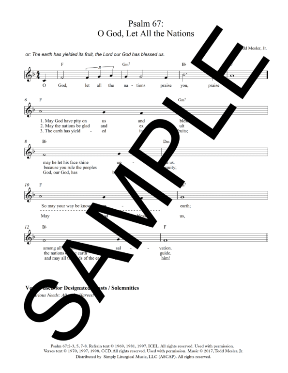 Psalm 67 O God Let All the Nations Mesler Sample Lead Sheet 7 png