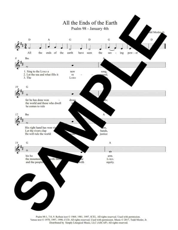 January 4th Psalm 98 All the Ends of the Earth Sample scaled