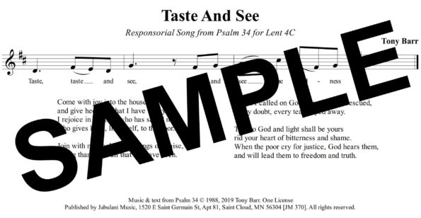 05 Lent 4C Ps 34 Taste And See pewSample scaled