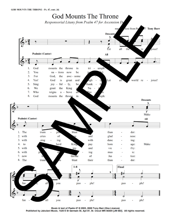 07 AD Ps 47 God Mounts The Throne In Triumph JM 683 Sample Complete PDF 2 png