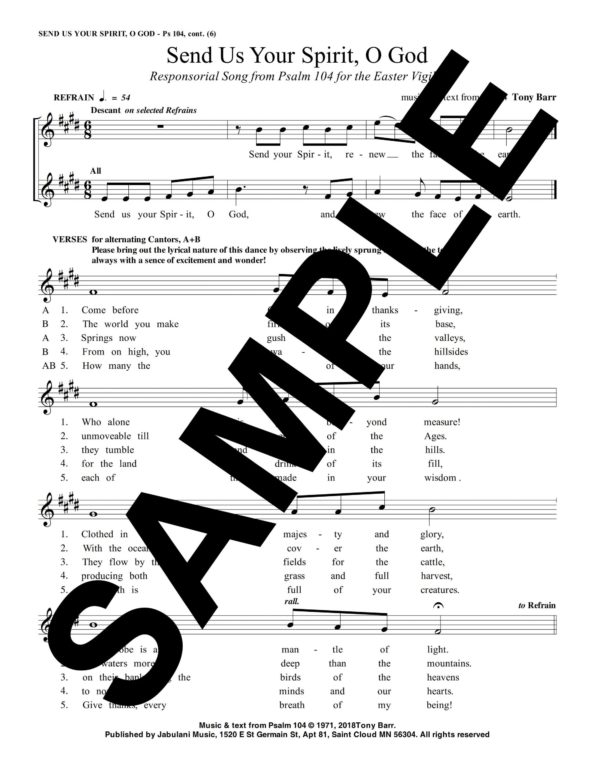 EV 1 Ps 104 Send Us Your Spirit O God Sample Musicians Parts 2 scaled