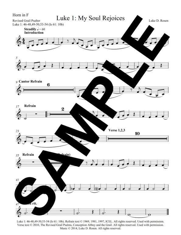 Luke 1 My Soul Rejoices Rosen Sample Musicians Parts 6 scaled