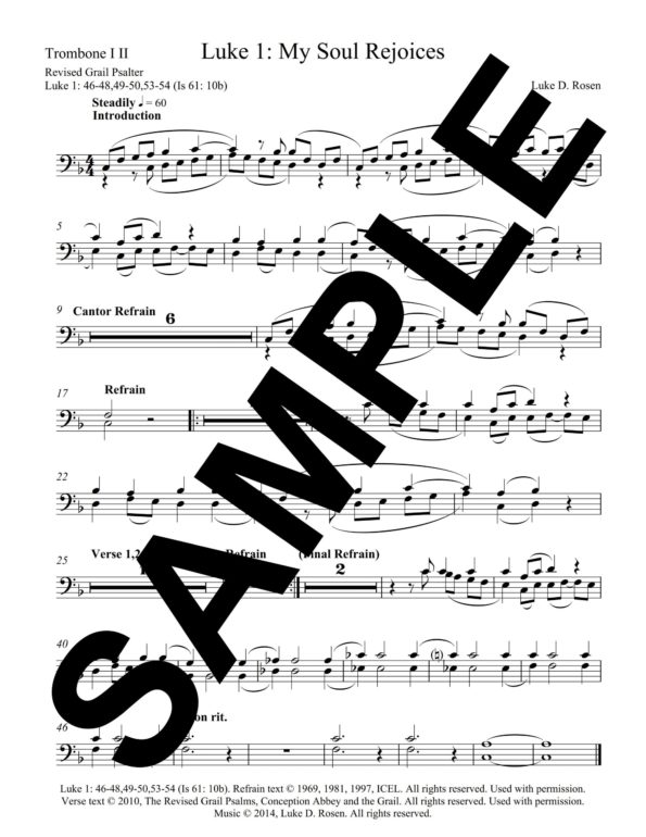 Luke 1 My Soul Rejoices Rosen Sample Musicians Parts 8 scaled