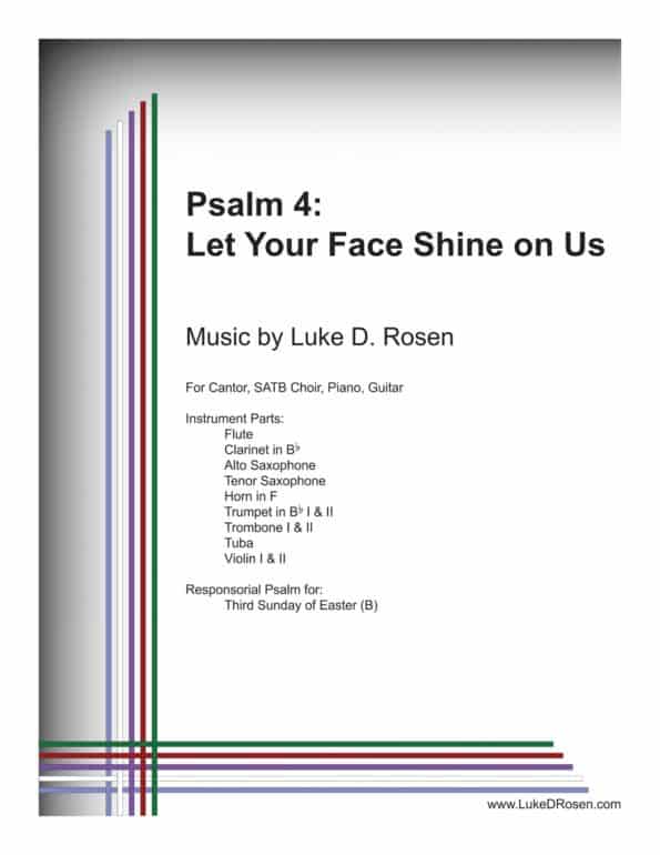 Psalm 4 Let Your Face Shine on Us ROSEN scaled