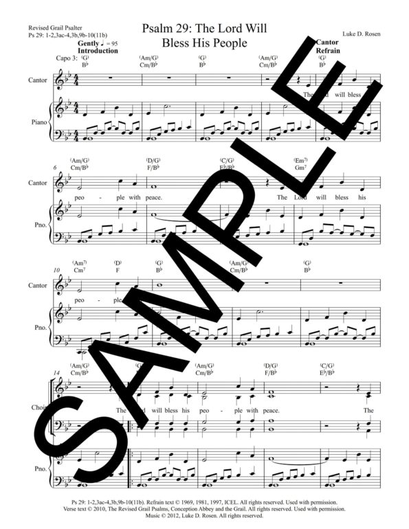 Psalm 29 The Lord Will Bless His People Rosen Sample scaled