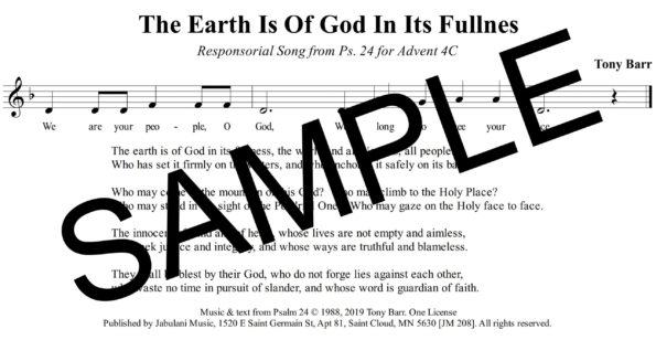 Adv 4A Ps 24 The Earth Is Of God In Its Fullness Sample Assembly scaled