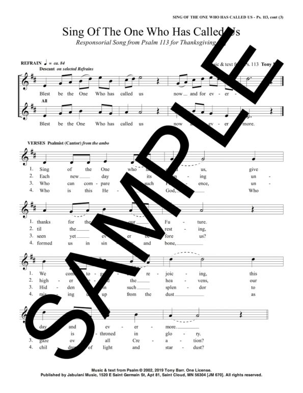 Tgiving Ps 113 Sing Of Te One Who Has Called Us jm 670 2 scaled