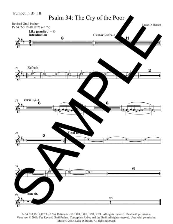 Psalm 34 The Cry of the Poor ROSEN Sample Complete PDF 8 scaled