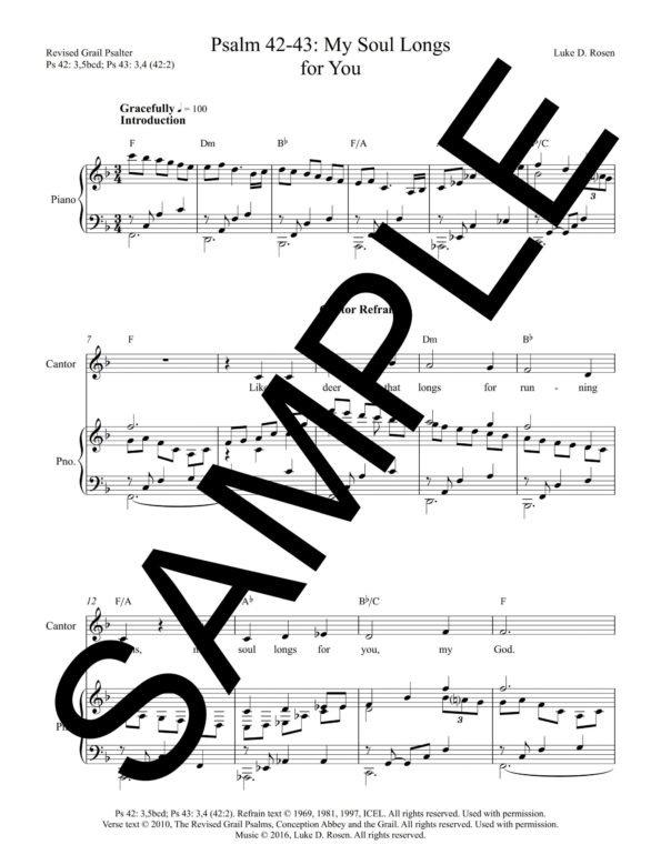 Psalm 42 43 My Soul Longs for You ROSEN Sample Complete PDF 1 scaled