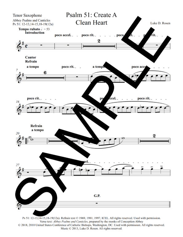 Psalm 51 Create a Clean Heart Rosen Sample Complete PDF 7 png