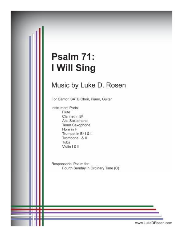 Psalm 71 I Will Sing Rosen Sample Complete PDF 1 png