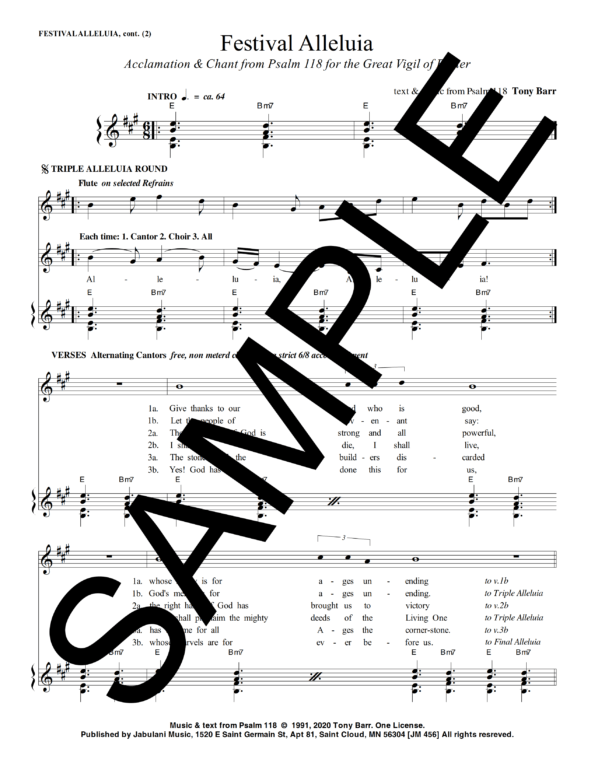 EV 8 Festival Alleluia Ps 118 JM 456 Sample Complete PDF 1 png