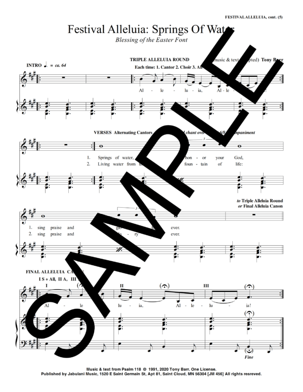 EV 8 Festival Alleluia Ps 118 JM 456 Sample Complete PDF 3 png