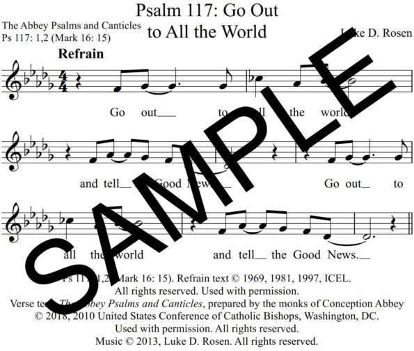 Psalm 117 Go Out to All the World Rosen Sample Assembly 1 png