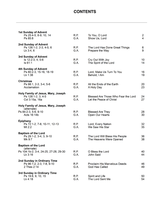 Psalms and Acclamations Rodriguez Christmas Year C 6 png