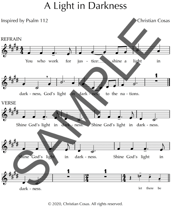 Sample A Light in Darkness Cosas Assembly christian cosas1