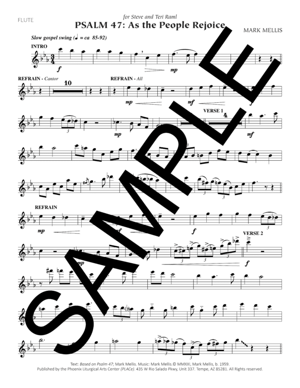 Sample Psalm 47 As the People Rejoice Mellis Complete PDF8