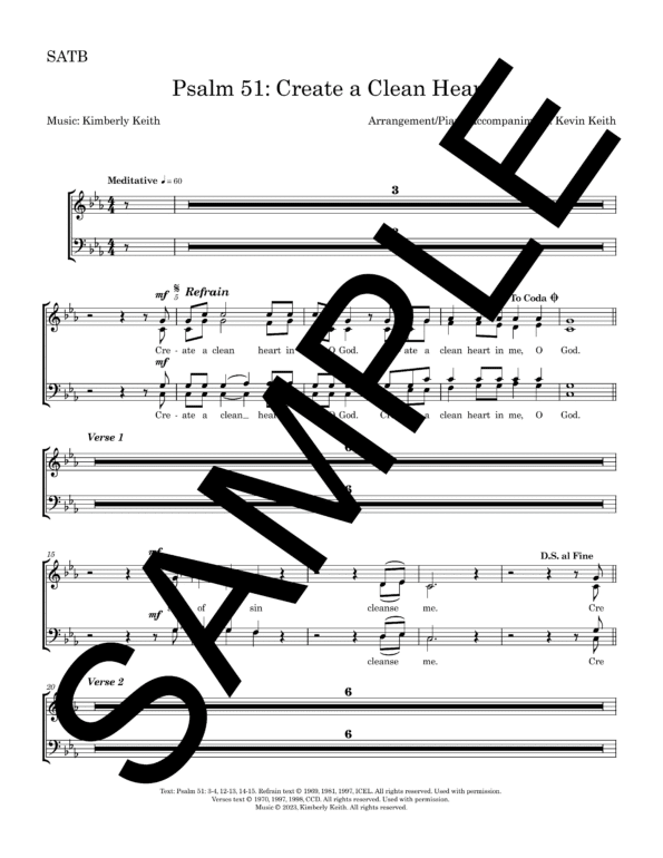 Sample Psalm 51 Create a Clean Heart Lenten Keith SATB Kevin Keith1